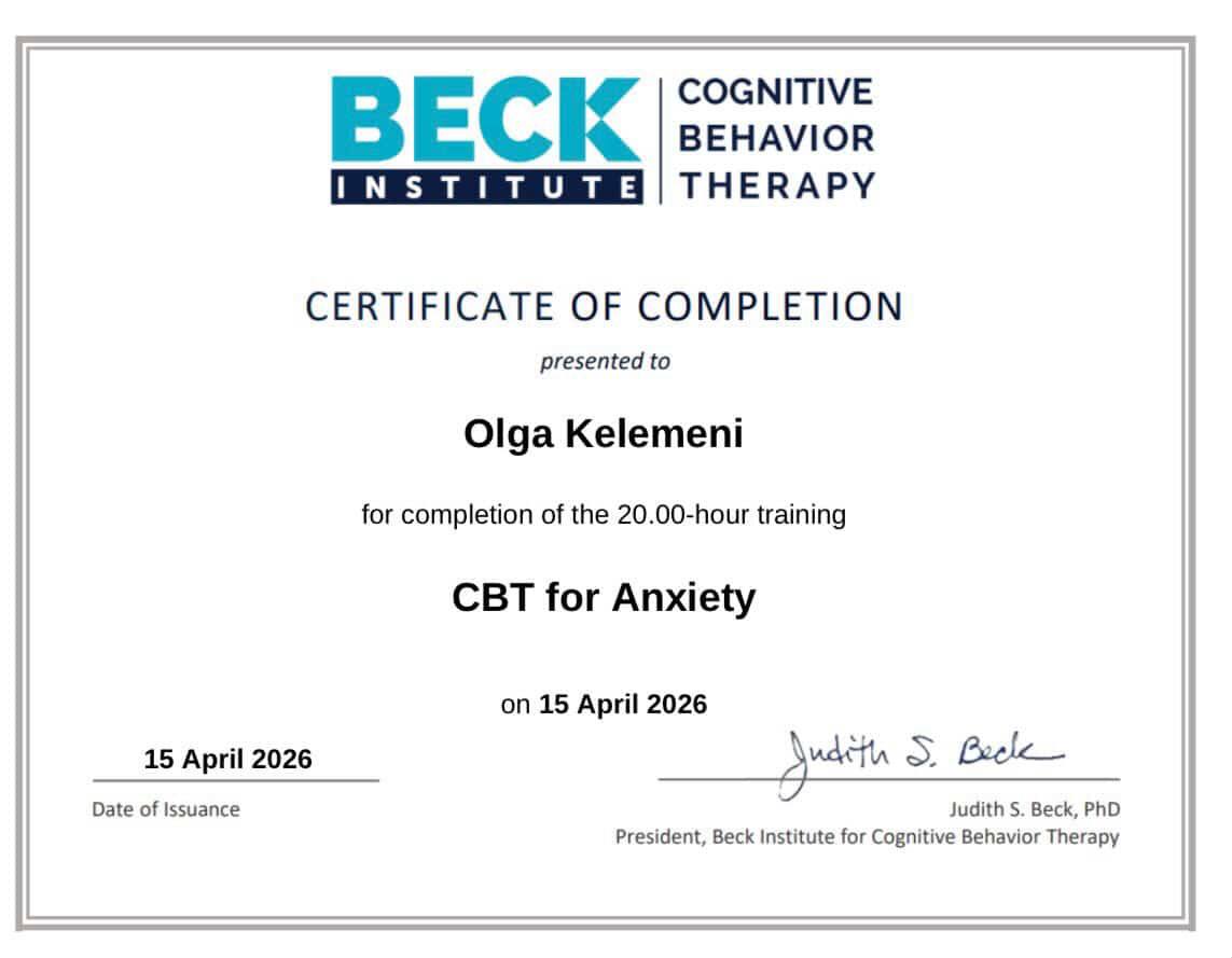 CBT for Anxiety